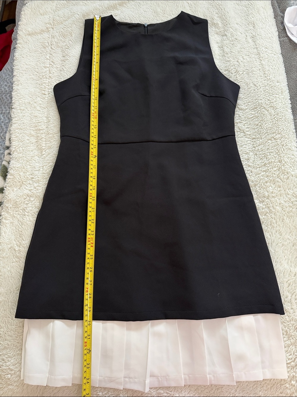 Commense Black and White Midi Dress - Picture 8 of 8
